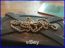9ct Gold Vintage Belcher Chain Necklace