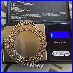 9ct Ladies Gold chain 21 grammes rare design 42cm