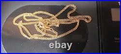 9ct Solid Gold Curb Chain Necklace 5.9g