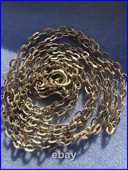 9ct Vintage Fine Yellow Gold 23.5 Chain