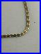 9ct Yellow GOLD LINK CHAIN 17.5 x Singapore Twist Necklace Ship Worldwide