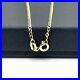 9ct Yellow Gold 1.5mm Flat Curb Link Chain Necklace 16 18 20 22 24 New