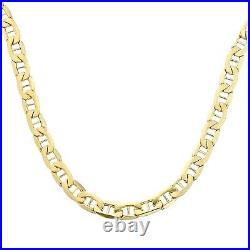 9ct Yellow Gold 18 inch Anchor Chain / Necklace UK Hallmarked