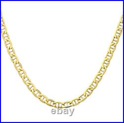 9ct Yellow Gold 18 inch Anchor Chain / Necklace UK Hallmarked 3MM Width