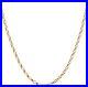 9ct Yellow Gold 18 inch Oval Belcher Chain Necklace 2mm Width