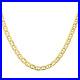 9ct Yellow Gold 22 inch Anchor Chain / Necklace UK Hallmarked 3MM Width