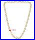 9ct Yellow Gold 22 inch Double Curb Chain / Necklace 6mm Width UK Hallmarked