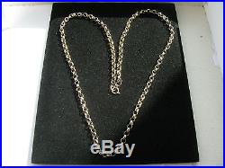 9ct Yellow Gold 24 Traditional Belcher Chain 24g Solid HM Gold Stunning