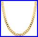 9ct Yellow Gold 24 inch CURB Chain Chunky 6.75mm Width UK Hallmarked