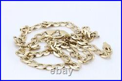 9ct Yellow Gold 25 Inch Curb Chain 25.9g 1401029