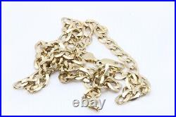 9ct Yellow Gold 25 Inch Curb Chain 25.9g 1401029