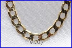 9ct Yellow Gold 25 Inch Curb Chain 25.9g 1401029