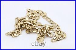 9ct Yellow Gold 25 Inch Curb Chain 25.9g 1401029