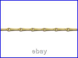 9ct Yellow Gold Barleycorn Jewellery Chain 16/18/20 Necklace HALLMARKED