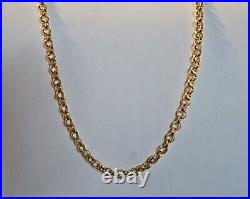 9ct Yellow Gold Belcher Chain, 20 Inches