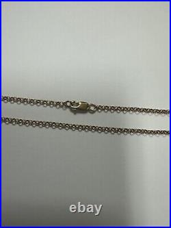 9ct Yellow Gold Belcher Chain (20 inch) 8.2 grams