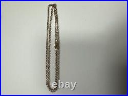 9ct Yellow Gold Belcher Chain (20 inch) 8.2 grams