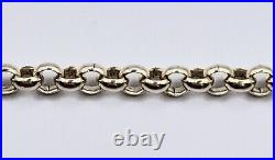 9ct Yellow Gold Belcher Chain 22.5 Inches 8.3g