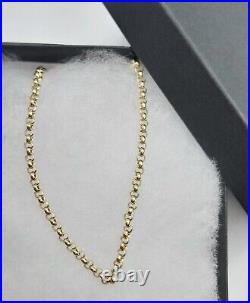 9ct Yellow Gold Belcher Chain 22.5 Inches 8.3g