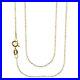 9ct Yellow Gold Box Chain Necklace 3.25g 22 (55cm) Comes in a gift box