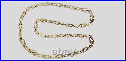 9ct Yellow Gold Celtic Link Necklace 24