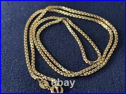 9ct Yellow Gold Chain Necklace 40cm 3.88g