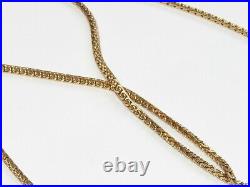 9ct Yellow Gold Fancy Chain / Necklace 17.75 inch