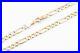 9ct Yellow Gold Figaro Chain 3.8mm Wide By Citerna 16 18 20 22 24 Inch Length