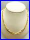 9ct Yellow Gold Hollow Paperclip Style Chain 3.7mm 18 CHEAPEST ON EBAY