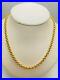 9ct Yellow Gold Hollow Round Belcher Link Chain 4.0mm 20