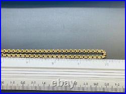 9ct Yellow Gold Hollow Round Belcher Link Chain 4.0mm 20