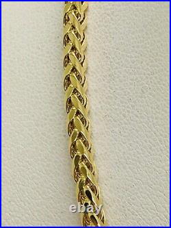 9ct Yellow Gold Hollow Spiga Style Chain 3.0mm 18 CHEAPEST ON EBAY