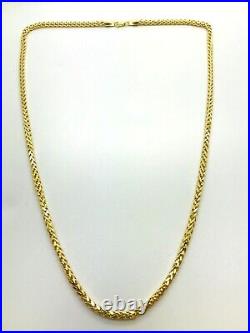 9ct Yellow Gold Hollow Spiga Style Chain 3.0mm 18 CHEAPEST ON EBAY