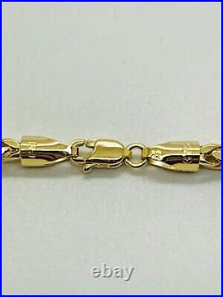 9ct Yellow Gold Hollow Spiga Style Chain 3.0mm 18 CHEAPEST ON EBAY