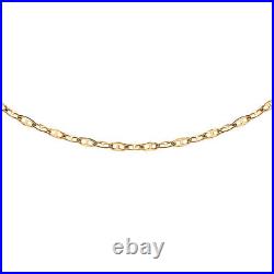 9ct Yellow Gold Rambo Chain Size 22 Inches with Lobster Clasp Metal Wt. 0.91 Gms