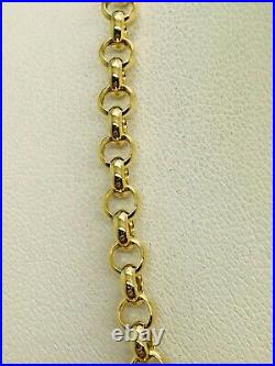 9ct Yellow Gold Round Belcher Chain 4.0mm 28 CHEAPEST ON EBAY