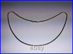 9ct Yellow Gold Snake Chain Approx. 8.95g 18 Inches HY 104340