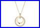 9ct Yellow Gold Sparkle Chain Pendant Necklace