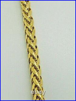9ct Yellow Gold Spiga Style Chain 3.3mm 24 CHEAPEST ON EBAY