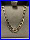 9ct Yellow Gold Square Curb Link Chain (18 inch) 10.6 grams