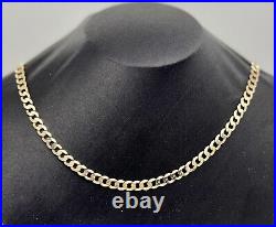 9ct Yellow Solid Gold Curb Chain