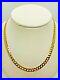 9ct Yellow Solid Gold Curb Chain 4.4mm 22 CHEAPEST ON EBAY