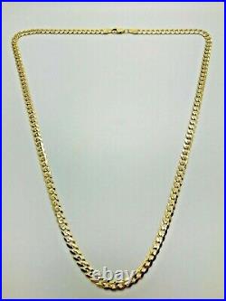 9ct Yellow Solid Gold Curb Chain 4.4mm 22 CHEAPEST ON EBAY