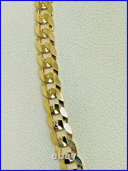 9ct Yellow Solid Gold Curb Chain 4.4mm 24 CHEAPEST ON EBAY