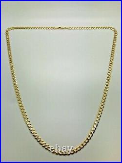 9ct Yellow Solid Gold Curb Chain 5.3mm 24 CHEAPEST ON EBAY