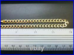 9ct Yellow Solid Gold Curb Chain 5.3mm 24 CHEAPEST ON EBAY