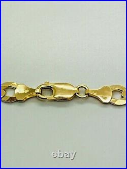 9ct Yellow Solid Gold Curb Chain 6.6mm 24 CHEAPEST ON EBAY