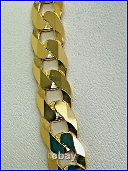 9ct Yellow Solid Gold Curb Chain 8.3mm 20 CHEAPEST ON EBAY