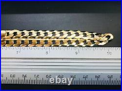 9ct Yellow Solid Gold Curb Chain 8.3mm 20 CHEAPEST ON EBAY