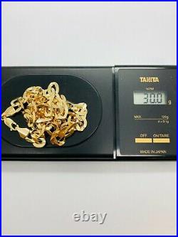 9ct Yellow Solid Gold Curb Chain 8.3mm 20 CHEAPEST ON EBAY
